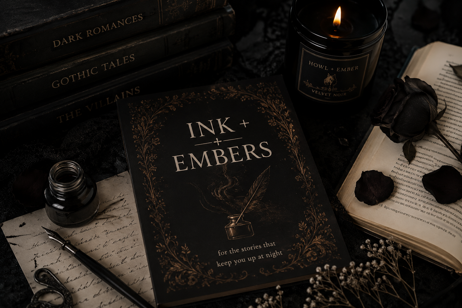 Ink + Embers 🖤