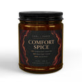Comfort Spice, 9oz Soy candle + Black Lid