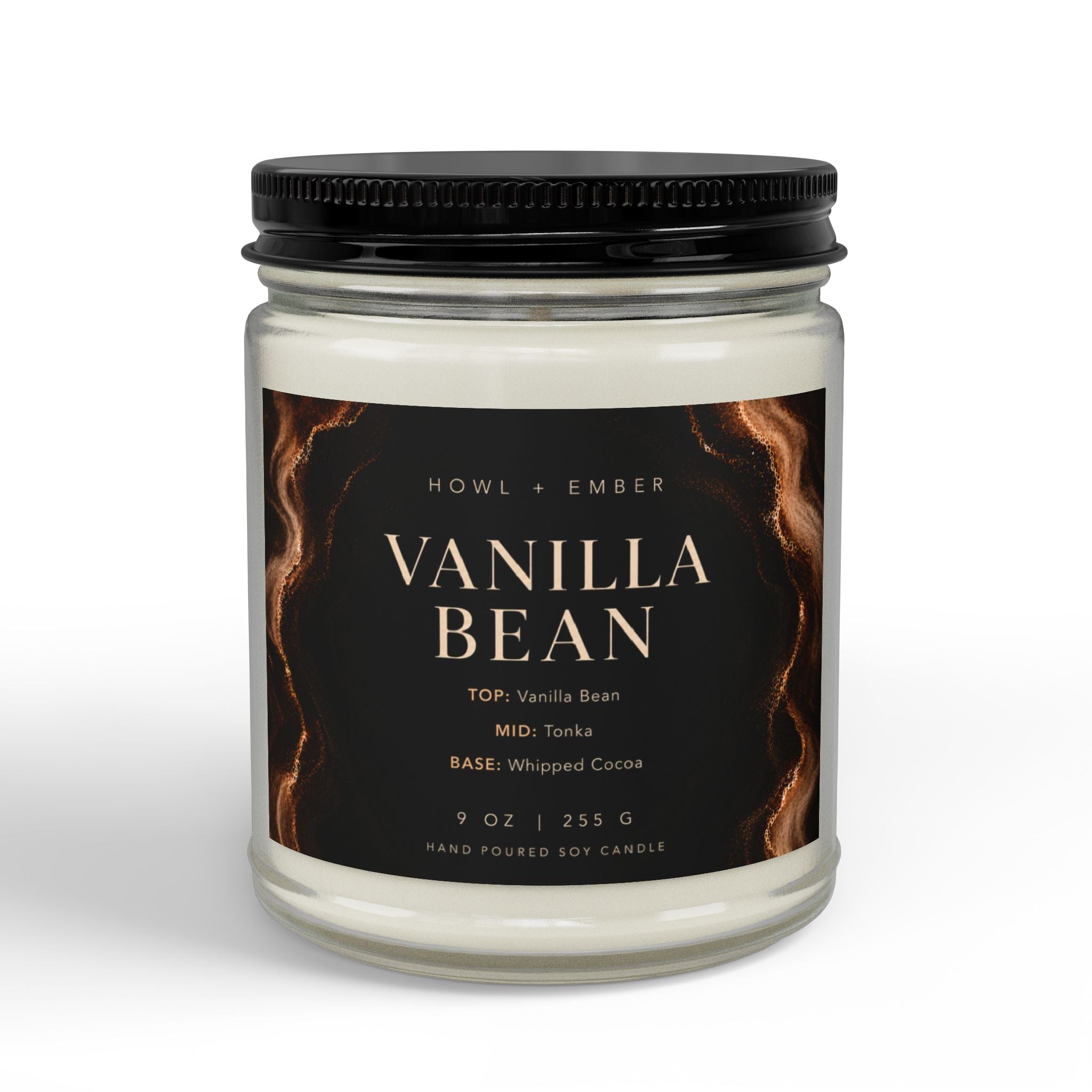 Vanilla Bean, 9oz Soy Candle