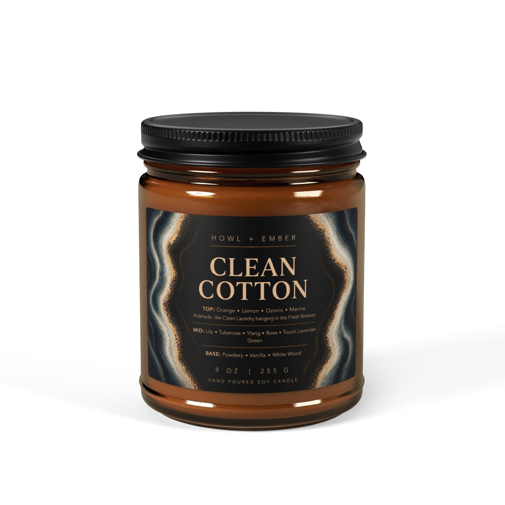 Clean Cotton,9oz Soy Candle