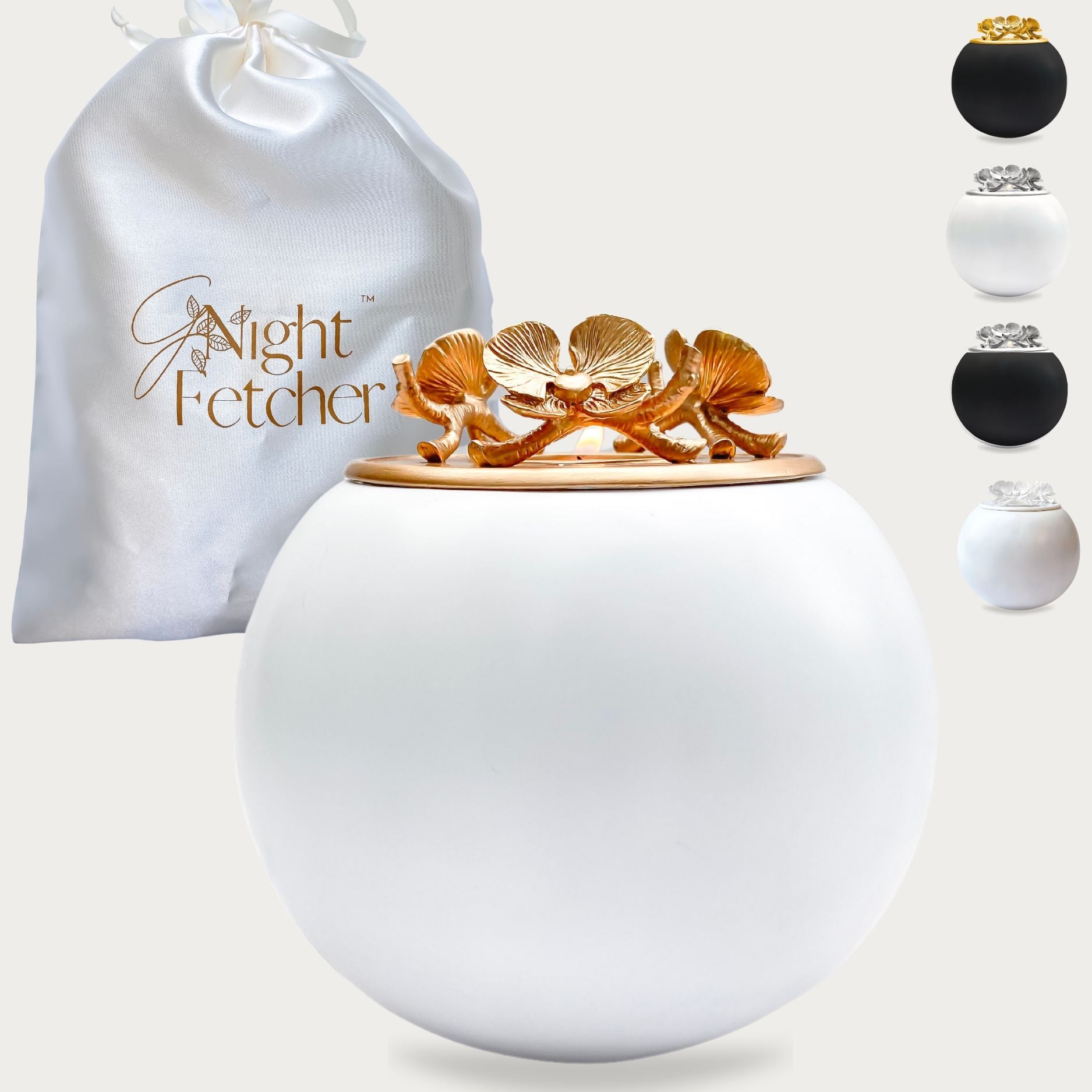 Orchid Urn for Loved ones [Keepsake Size] Handmade