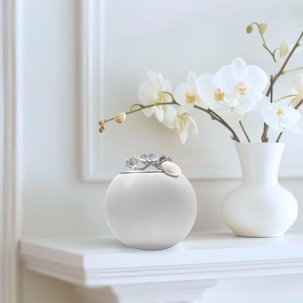 Orchid Urn for Loved ones [Keepsake Size] Handmade