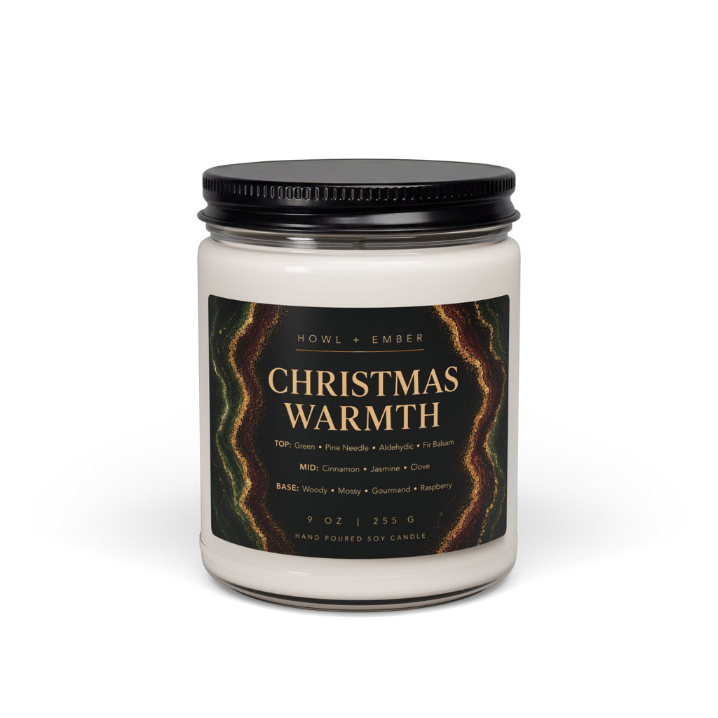 Christmas warmth, 9oz Soy Candle