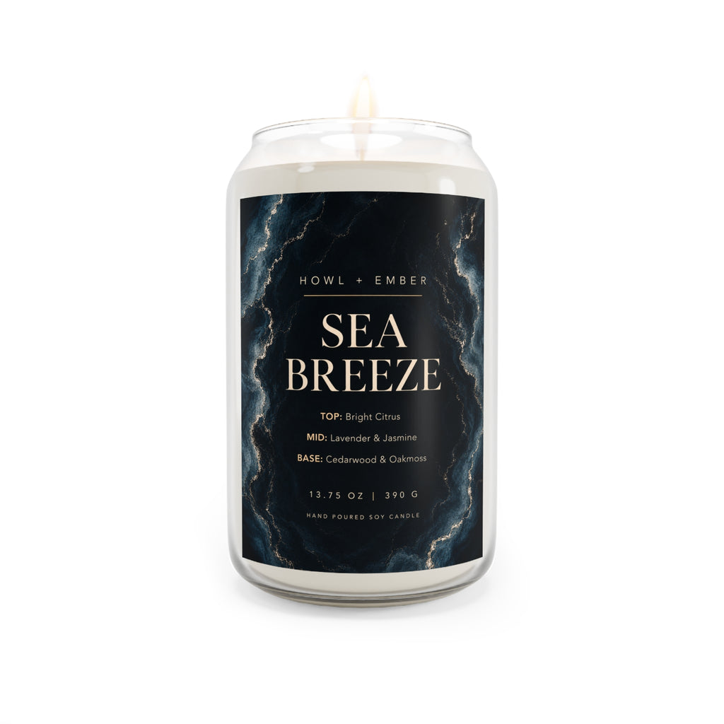 Sea Breeze, 13.75oz Soy Candle