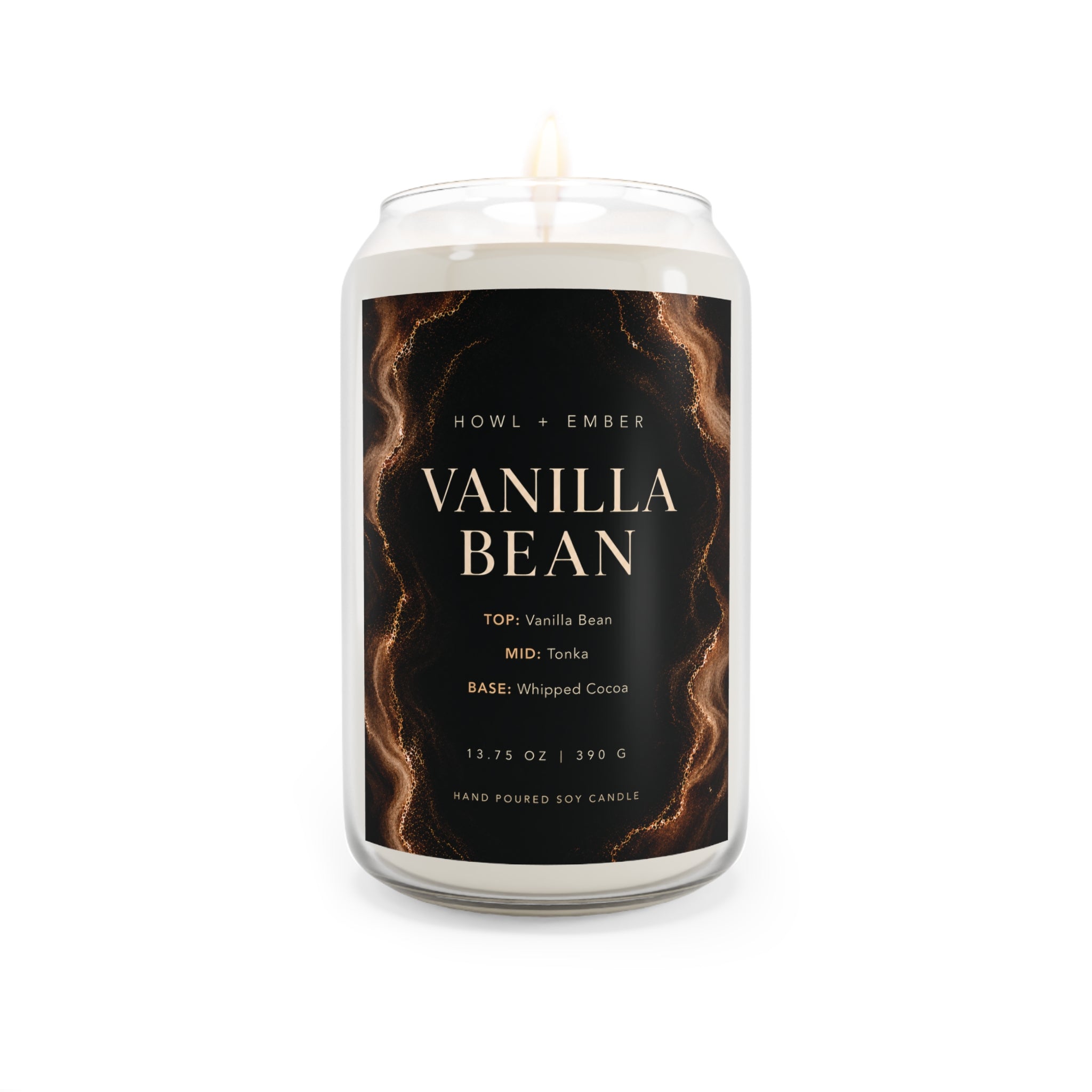Vanilla Bean, 13.75oz Soy Candle