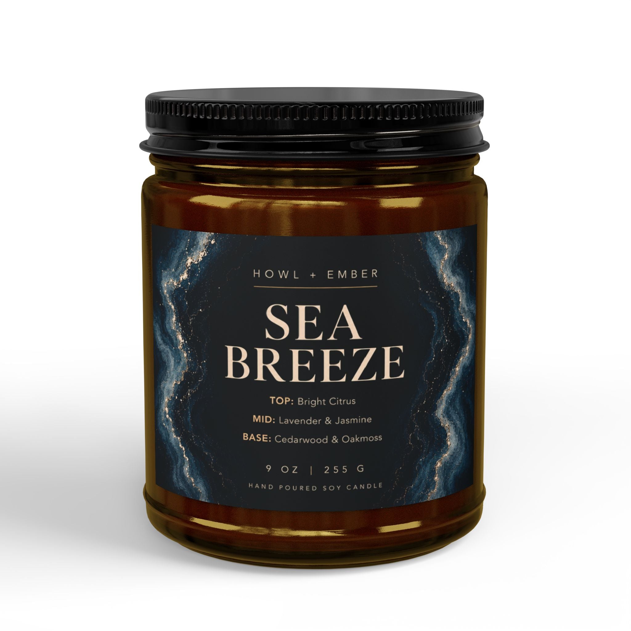 Sea Breeze, 9oz Soy Candle