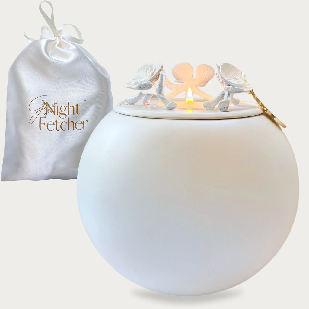 Orchid Urn for Loved ones [Keepsake Size] Handmade