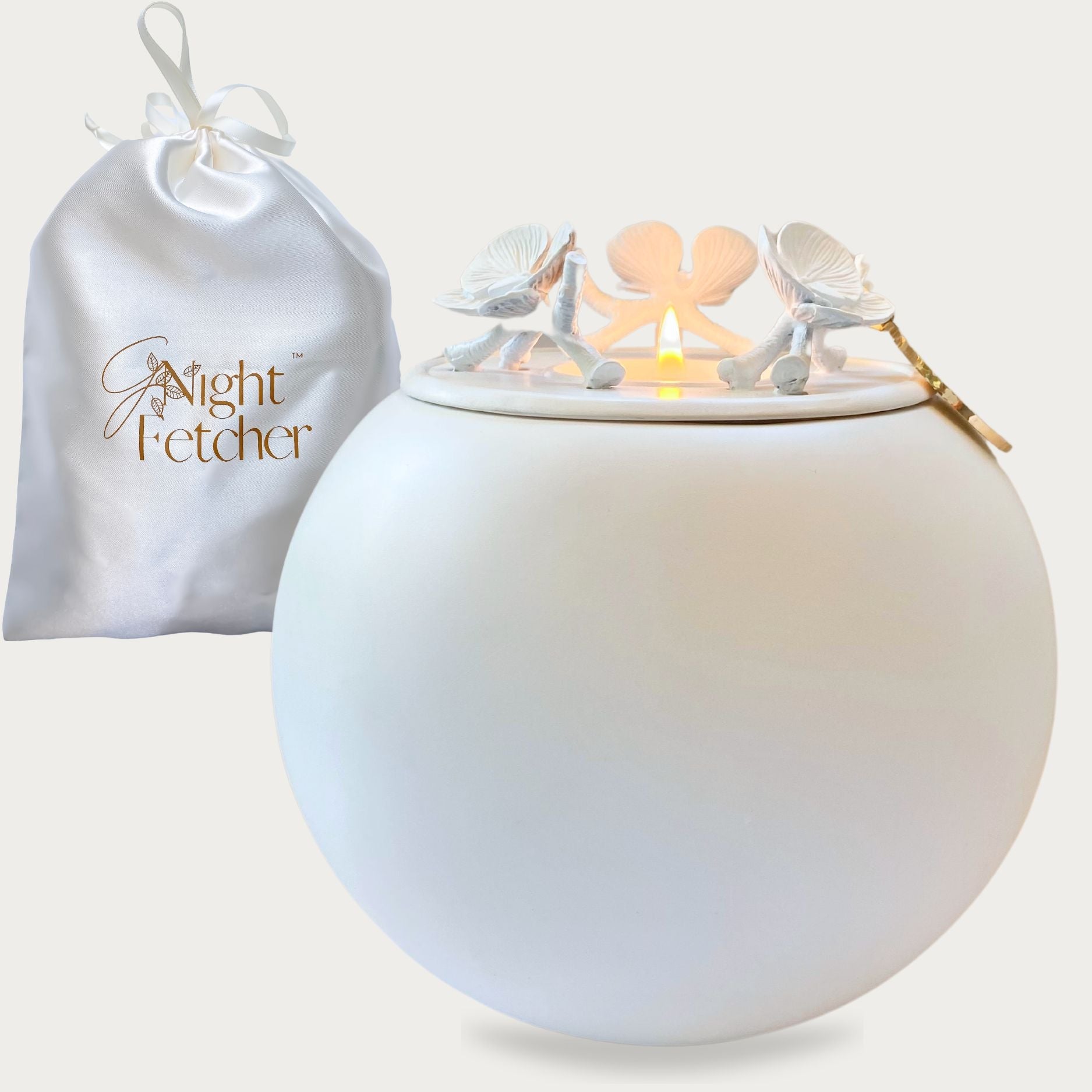 Orchid Urn for Loved ones [Keepsake Size] Handmade