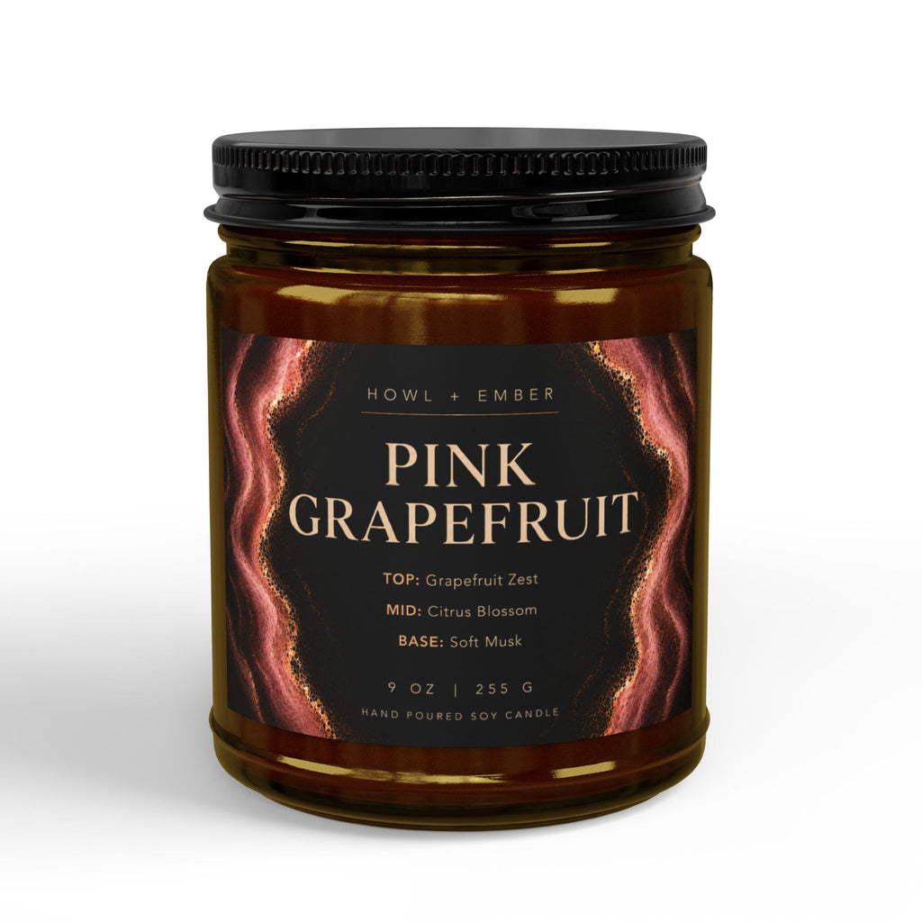 Pink Grapefruit, 9oz Soy Candle