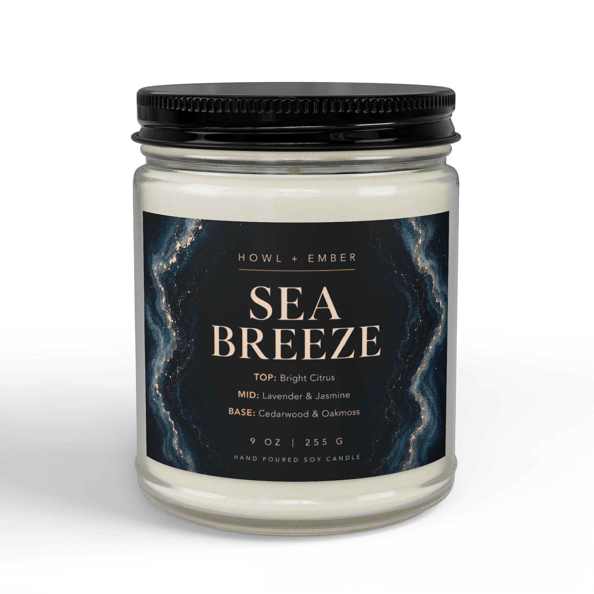 Sea Breeze, 9oz Soy Candle