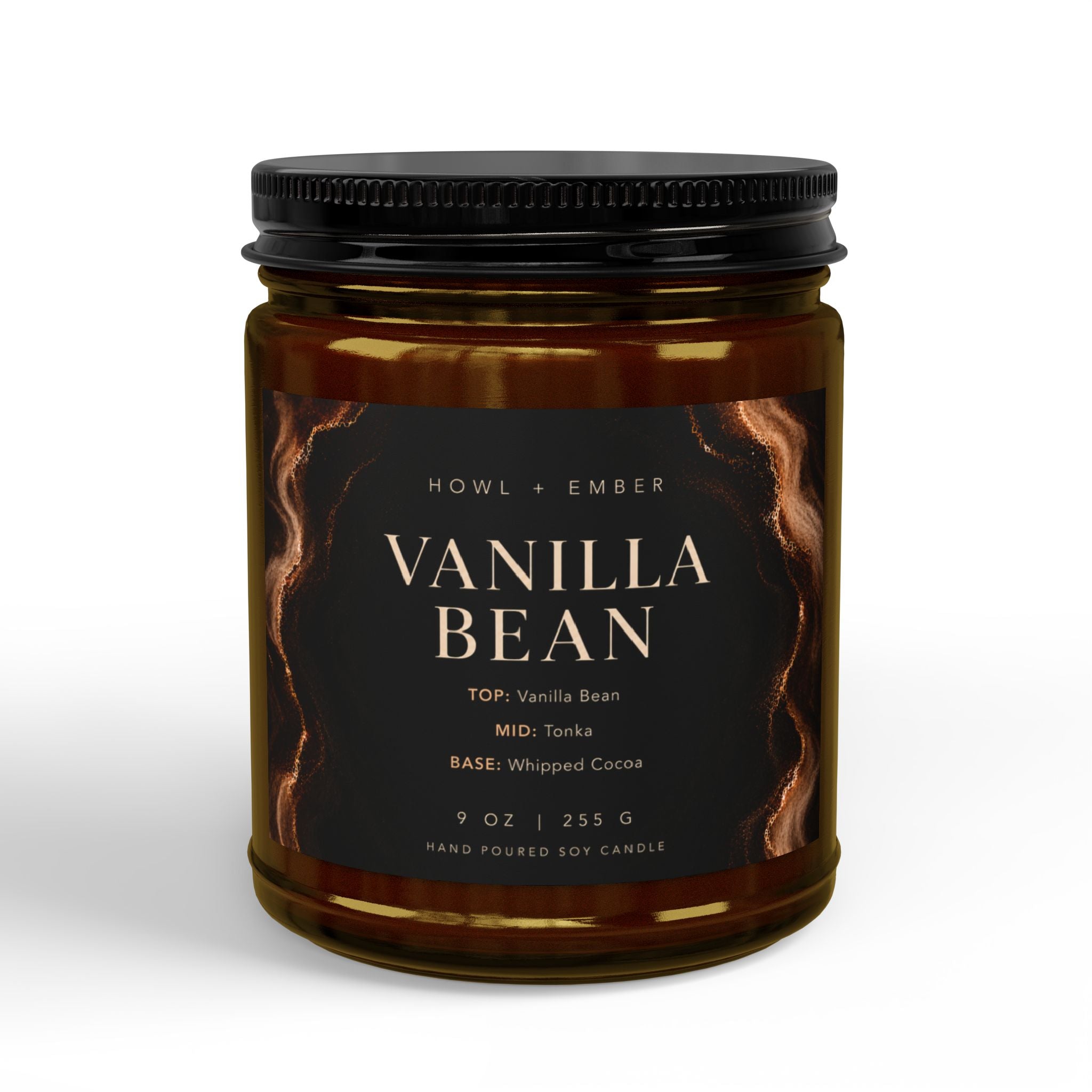 Vanilla Bean, 9oz Soy Candle