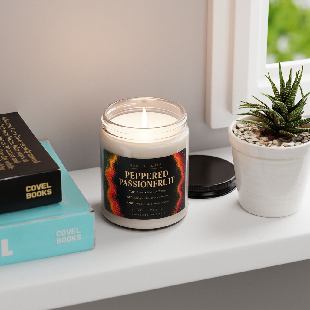 Peppered Passionfruit, 9oz soy candle