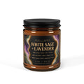 White Sage + Lavender, 9oz Soy Candle