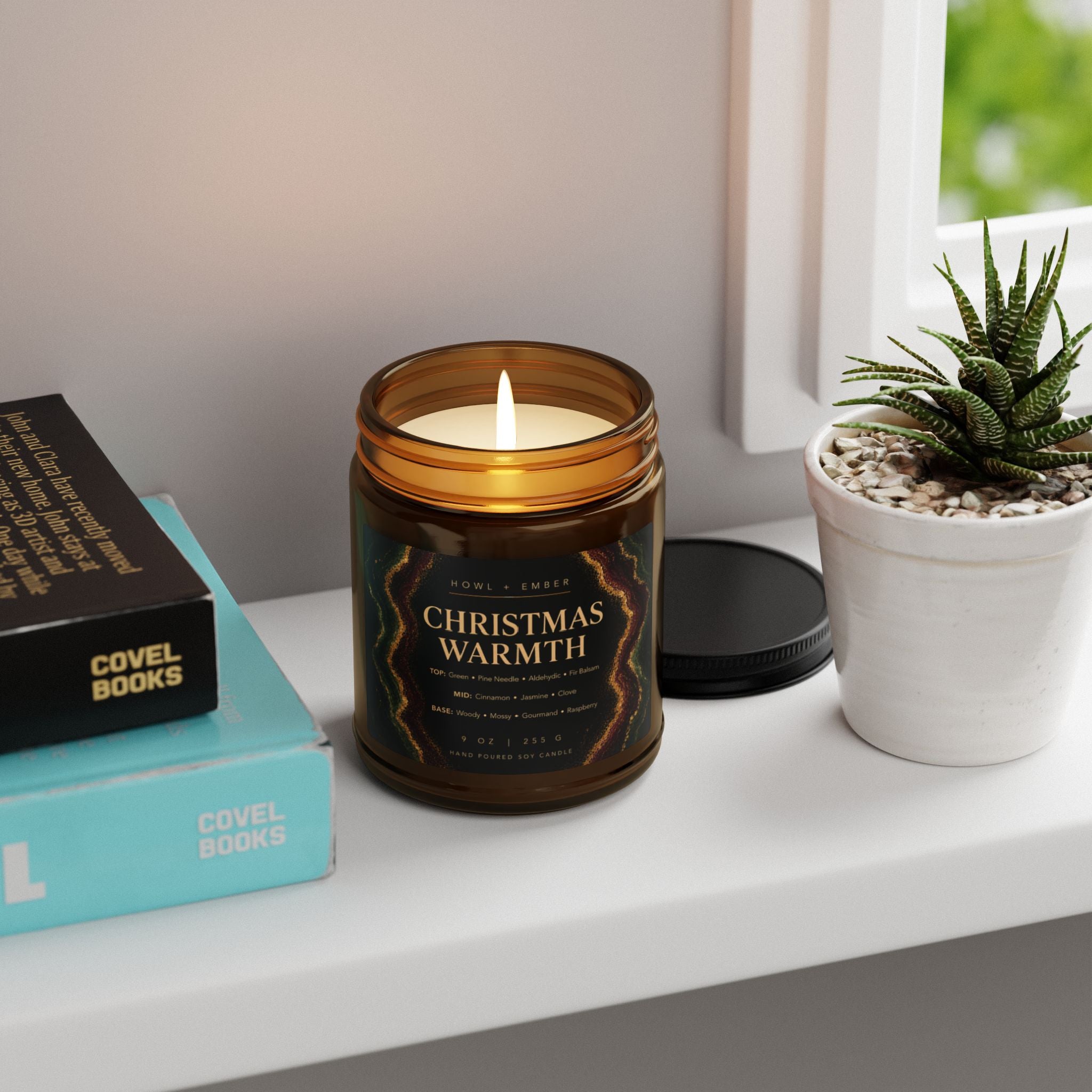 Christmas Warmth, 9oz Soy Candle