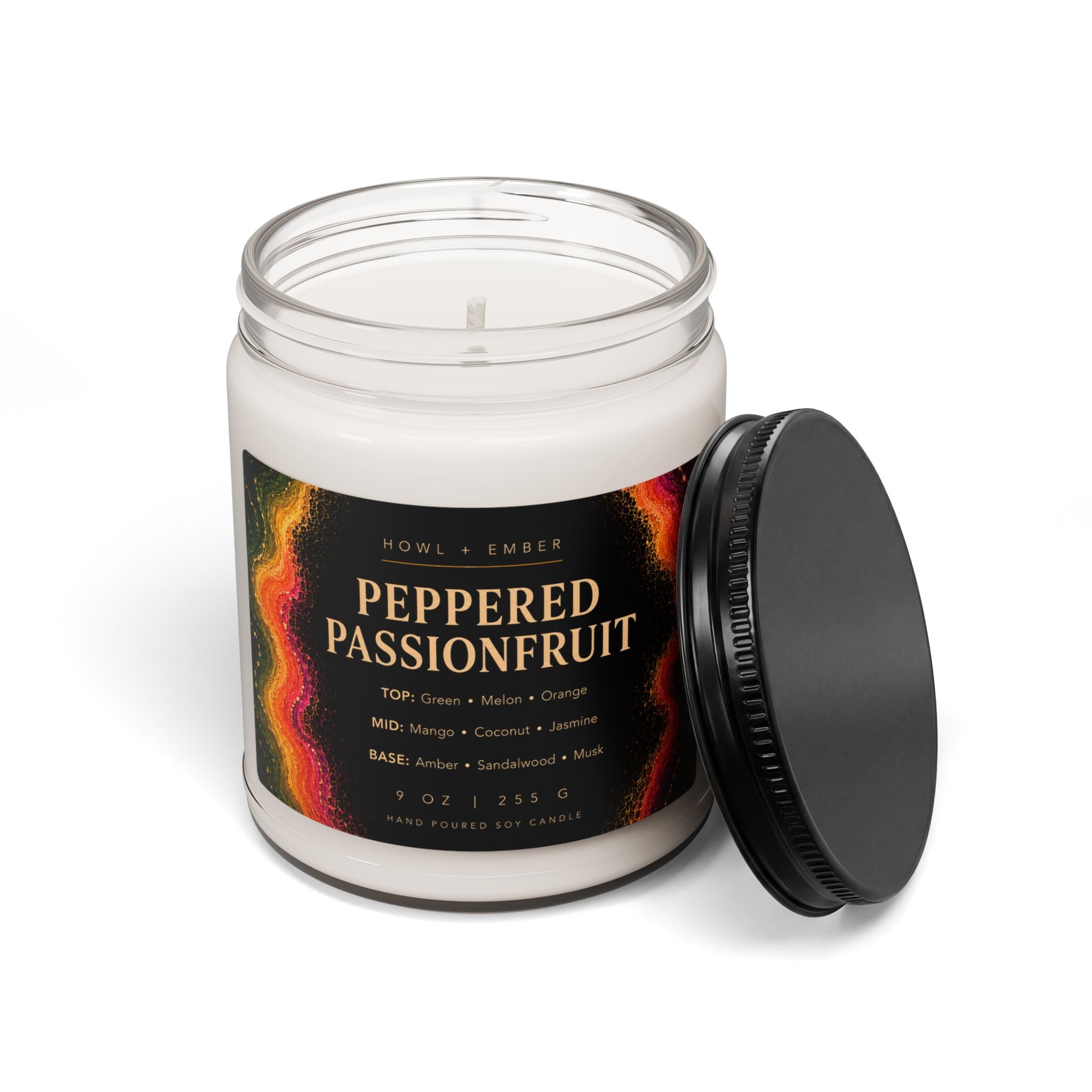 Peppered Passionfruit, 9oz soy candle