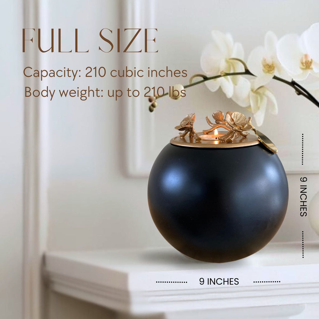 Orchid Urn for Loved ones [Keepsake Size] Handmade