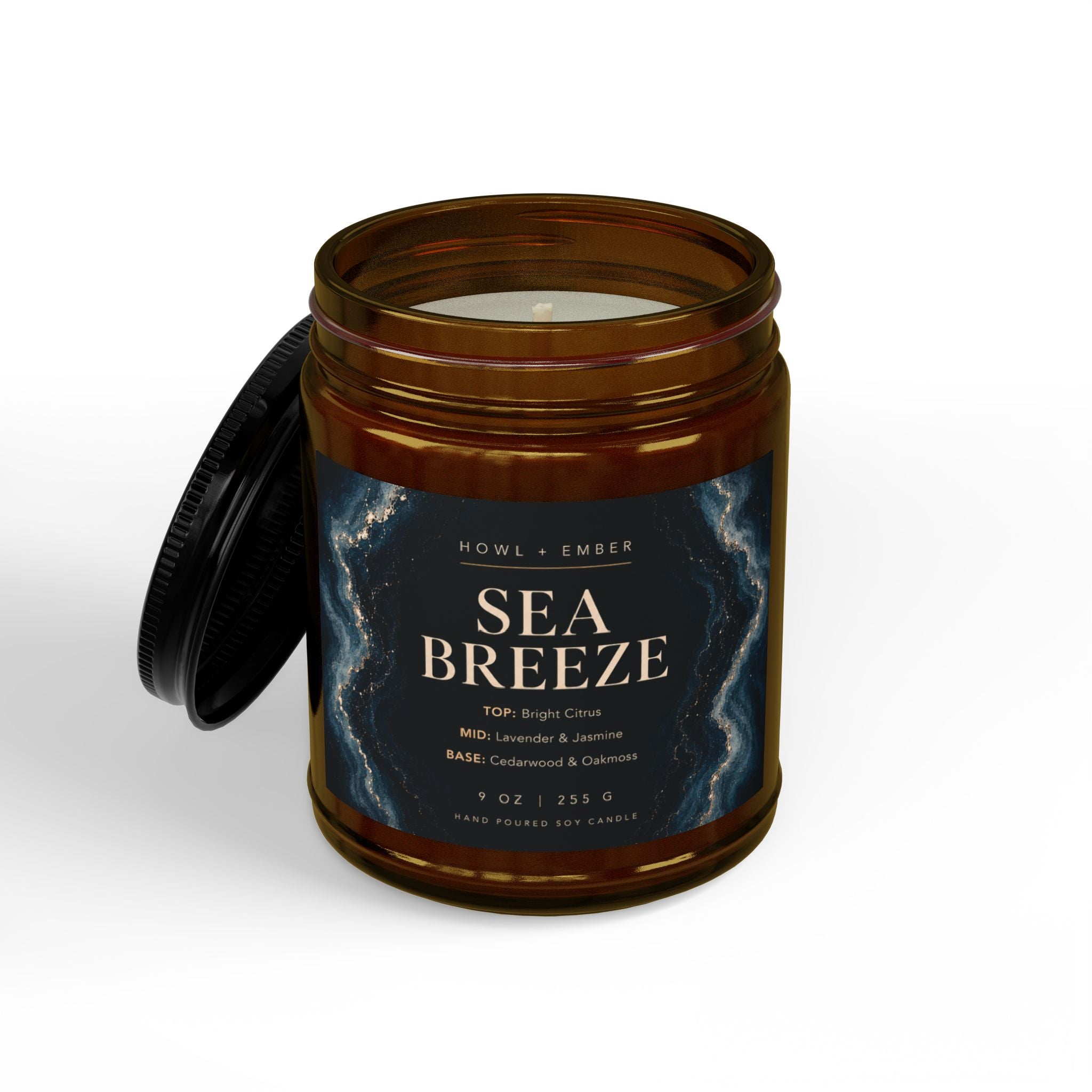 Sea Breeze, 9oz Soy Candle