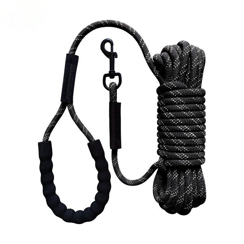 Dog Leash | 2-Meter Extended Strap | Black & Orange