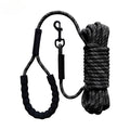 Dog Leash | 2-Meter Extended Strap | Black & Orange