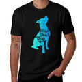 Pitbull Adopt Dont Shop Pitbulls Dog Mama Cute Pittie Mom  Ribbed Collar T-Shirt