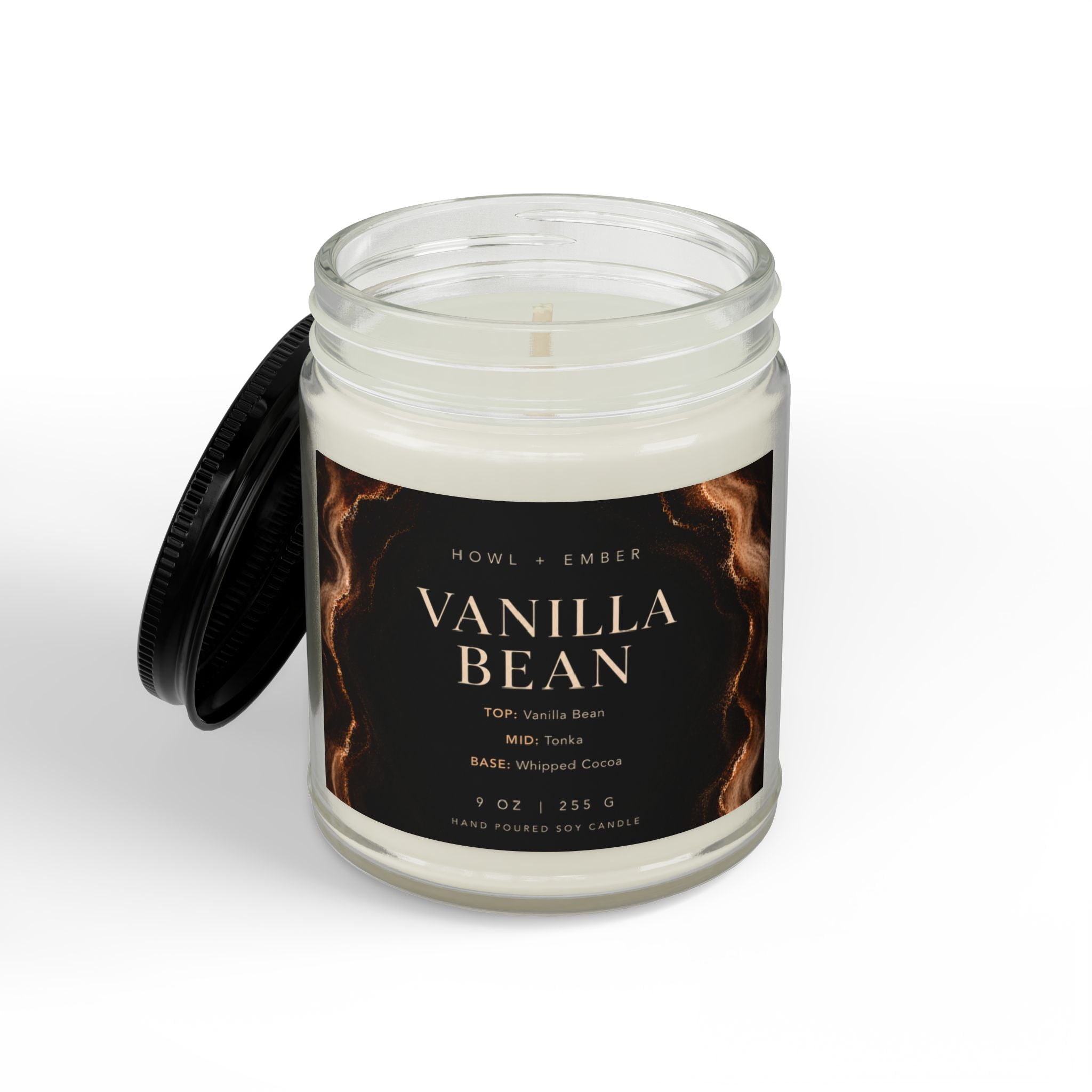 Vanilla Bean, 9oz Soy Candle