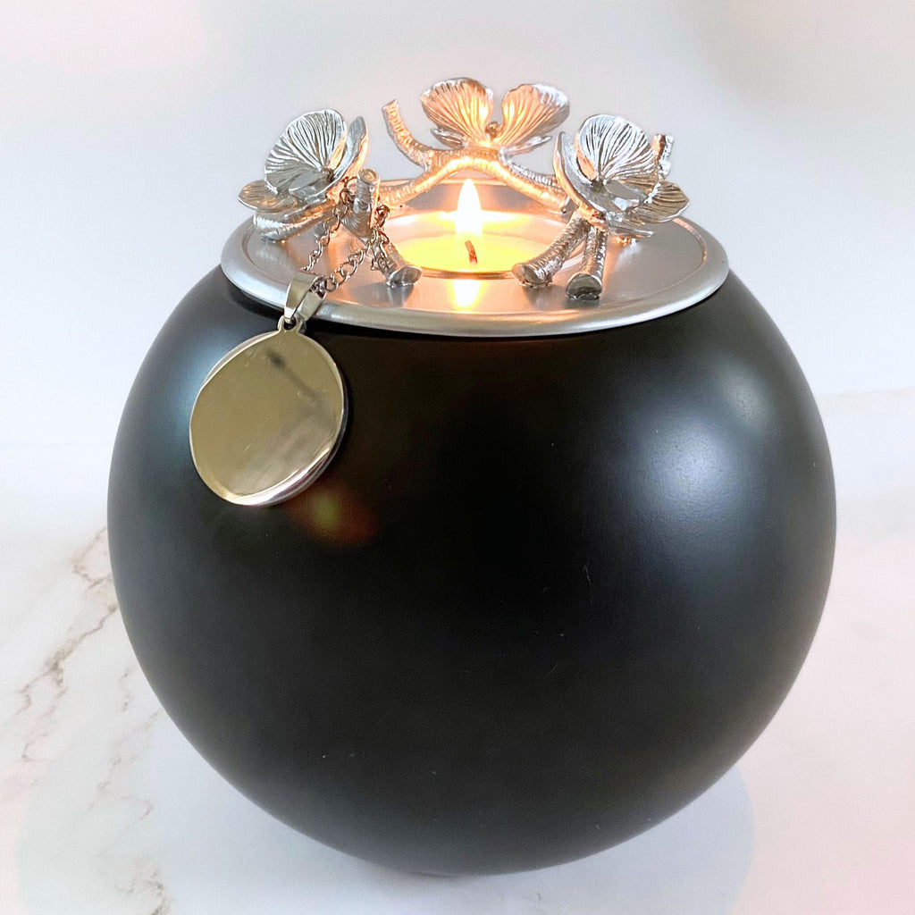 Orchid Urn for Loved ones [Keepsake Size] Handmade