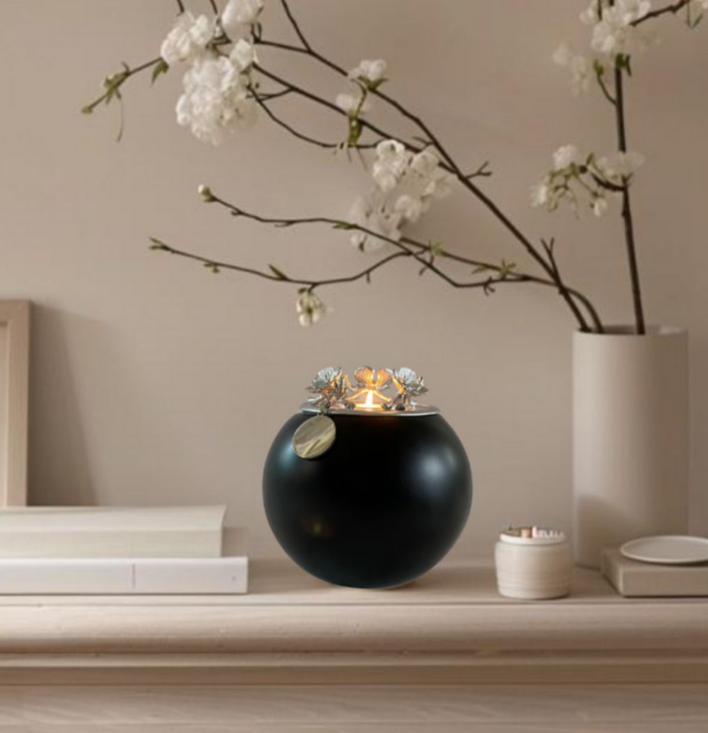 Orchid Urn for Loved ones [Keepsake Size] Handmade