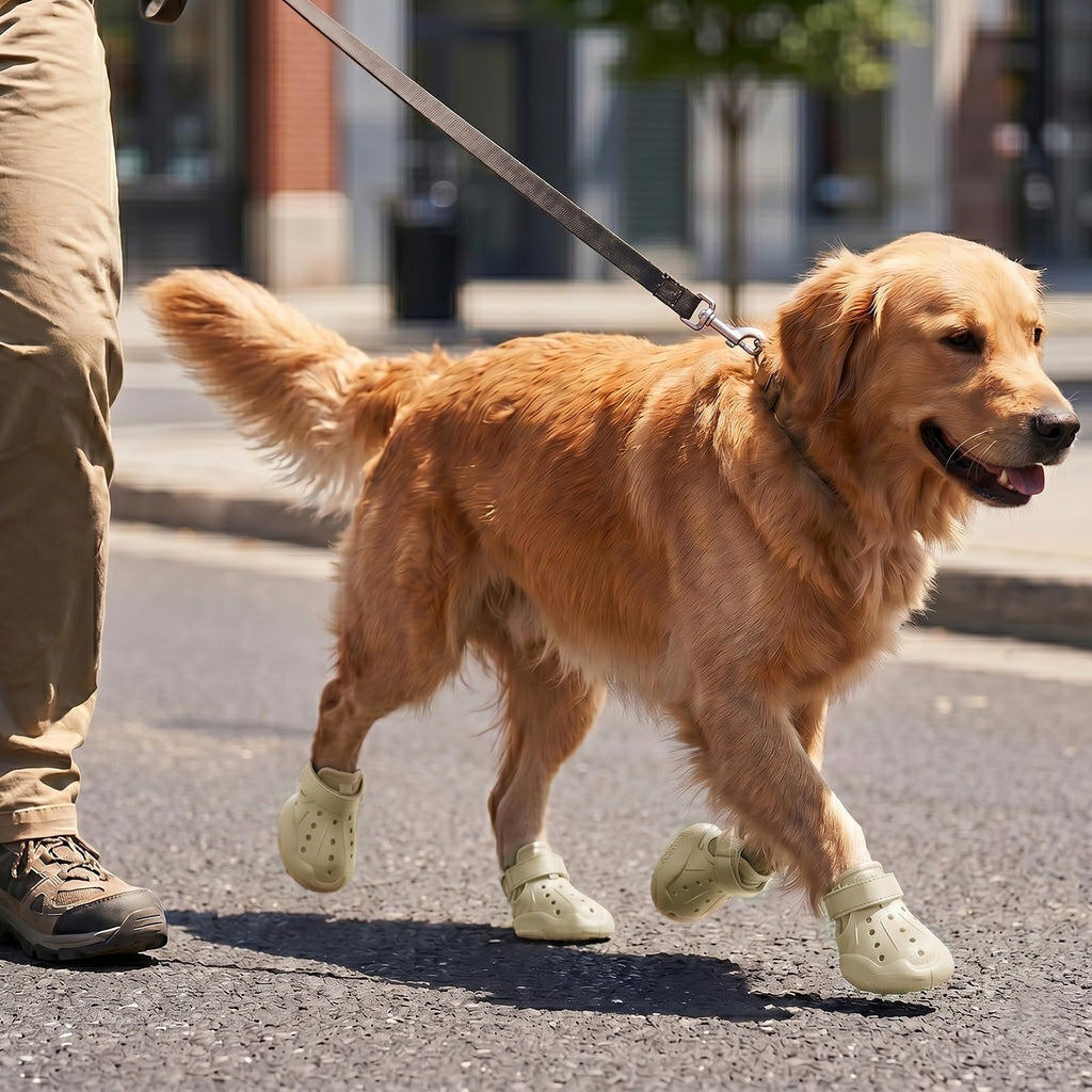 Dog Clog Boots | Waterproof Breathable Sandal Shoes for Dogs
