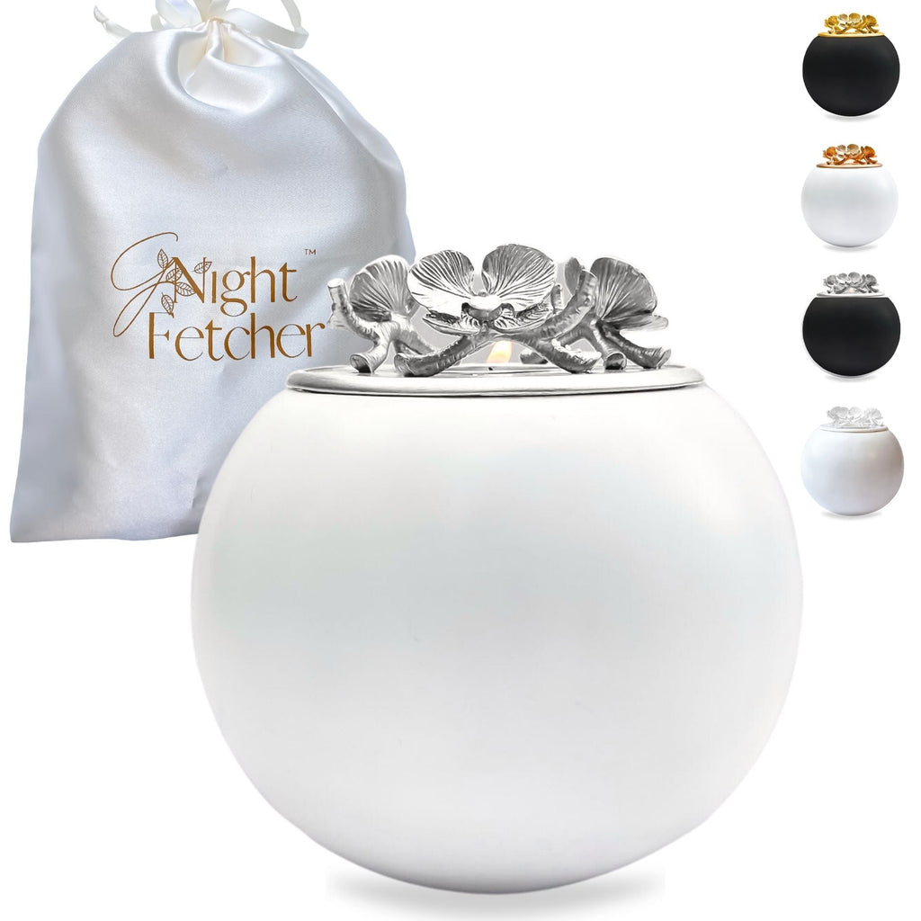Orchid Urn for Loved ones [Keepsake Size] Handmade