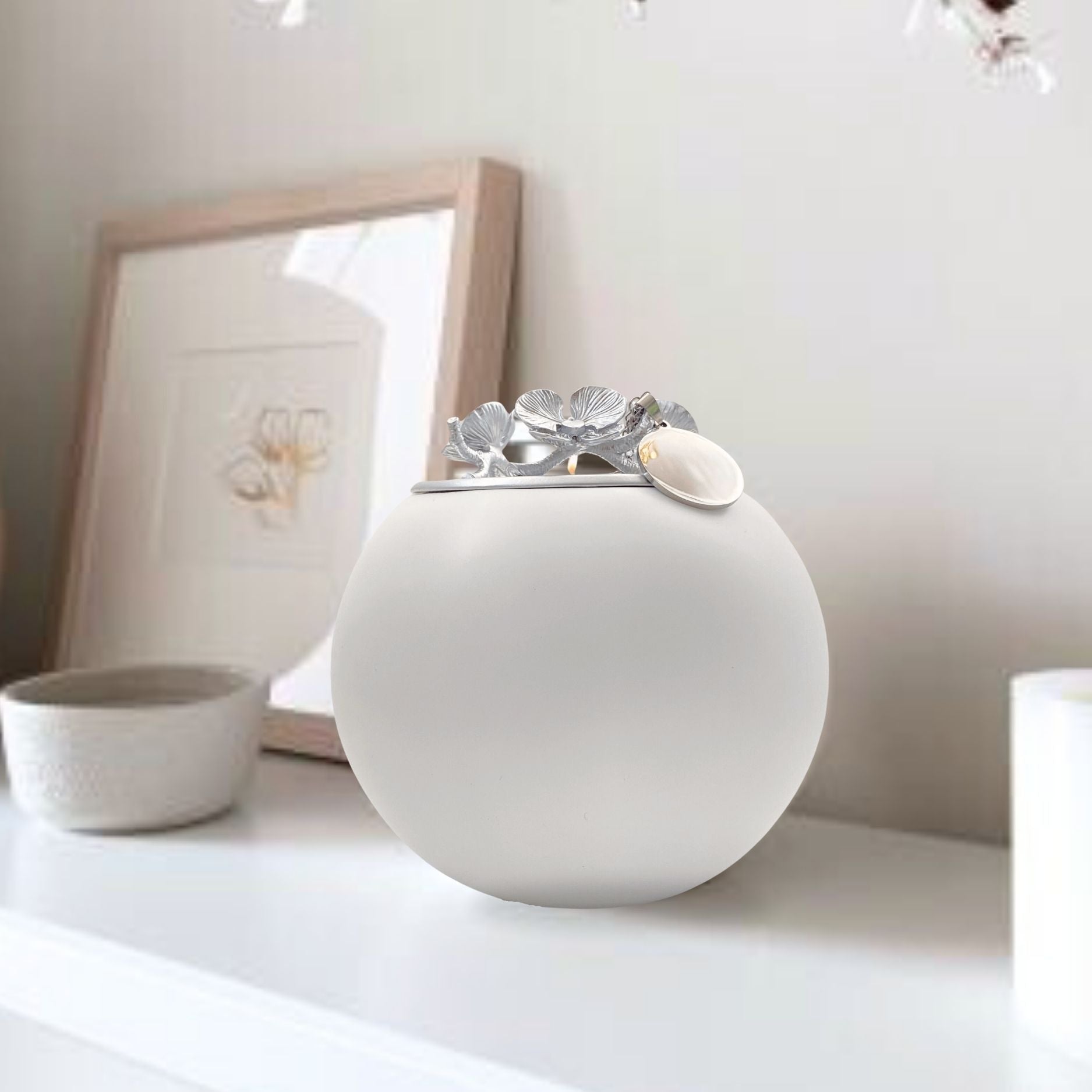 Orchid Urn for Loved ones [Keepsake Size] Handmade
