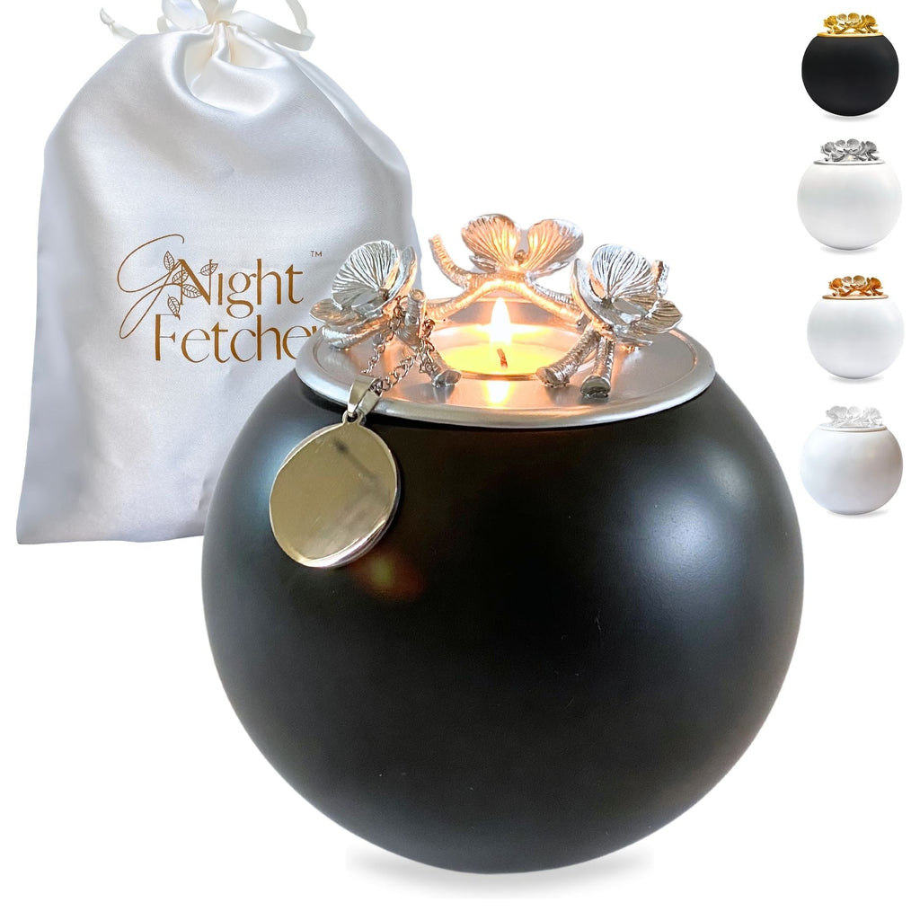 Orchid Urn for Loved ones [Keepsake Size] Handmade