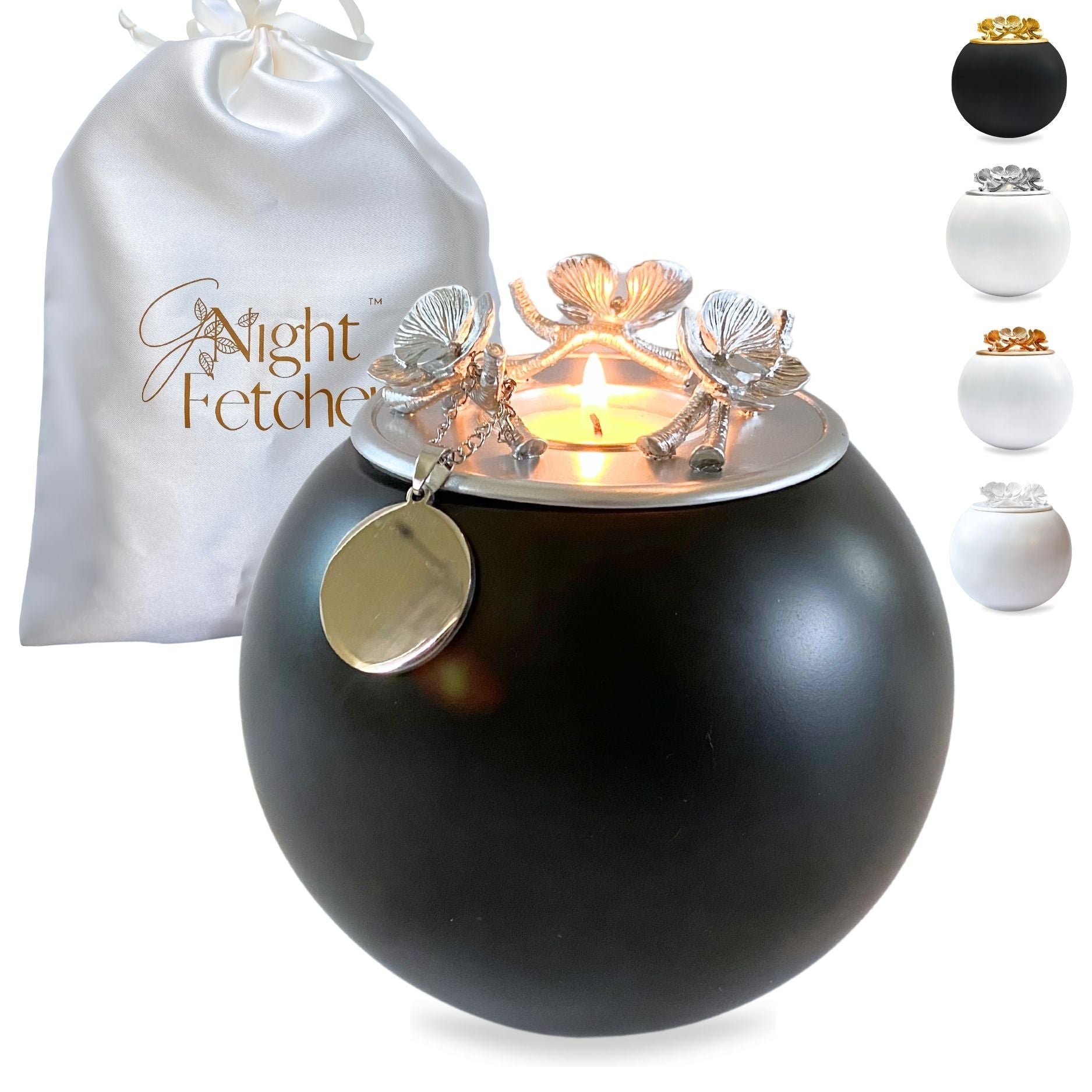 Orchid Urn for Loved ones [Keepsake Size] Handmade
