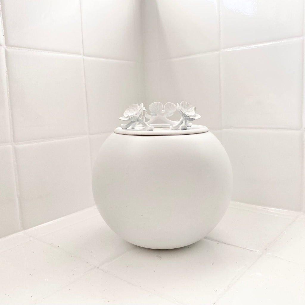Orchid Urn for Dog & Pet Ashes - Handmade