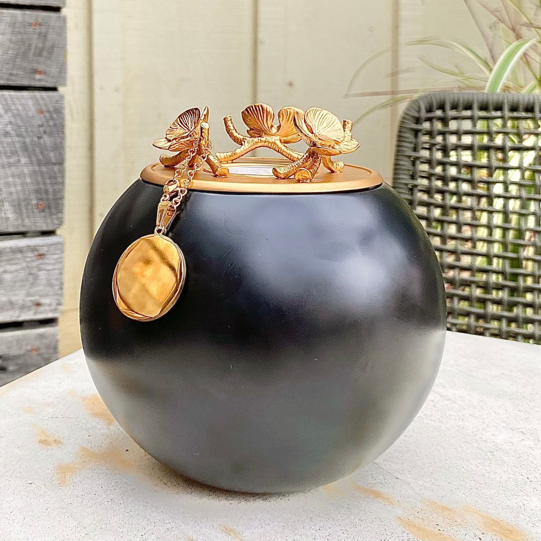 Orchid Urn for Pets - Handmade