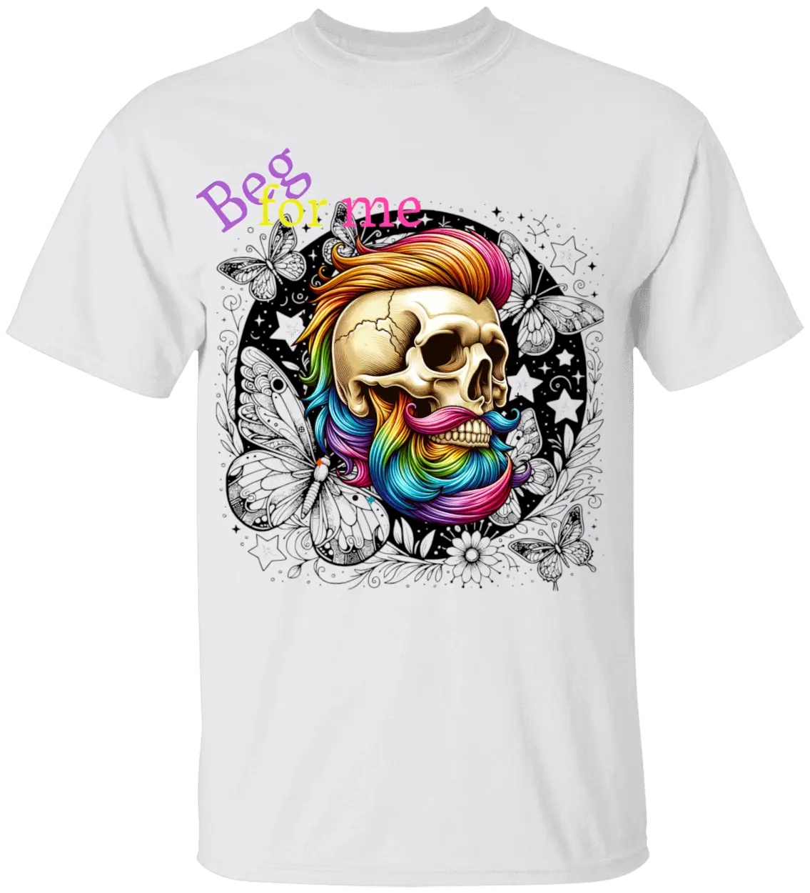 Beg Bearded Skull T-Shirt