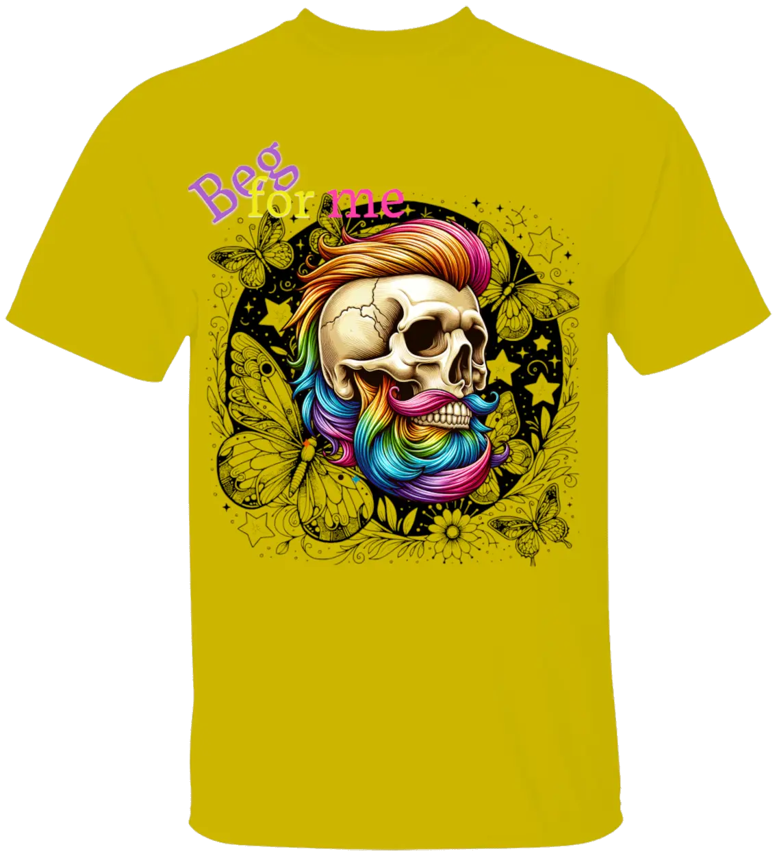 Beg Bearded Skull T-Shirt